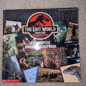 Collectible The Lost World Jurassic Park Dinosaur Scrapbook